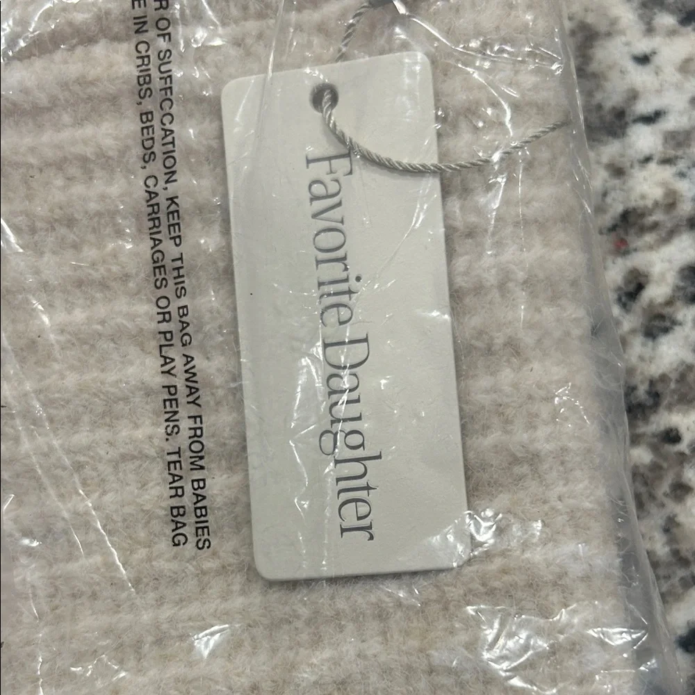 Favorite Daughter Beige Knit Beanie - Picture 3 of 4